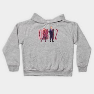 Eve And Villanelle Kids Hoodie